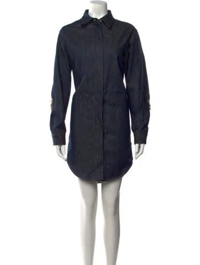 Pre-owned Loewe 2024 Mini Dress W/ Tags In Blue