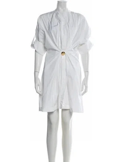 Pre-owned Loewe 2024 Mini Dress In White