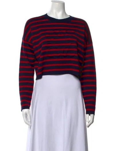 Pre-owned Loewe 2024 Wool Sweater In Red