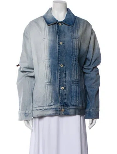 Pre-owned Loewe 2025 Denim Jacket W/ Tags In Blue