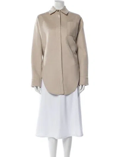 Pre-owned Loewe 2025 Overshirt Jacket In Neutral