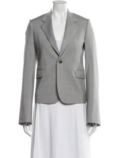 Pre-owned Loewe 2025 Wool Blazer In Grey
