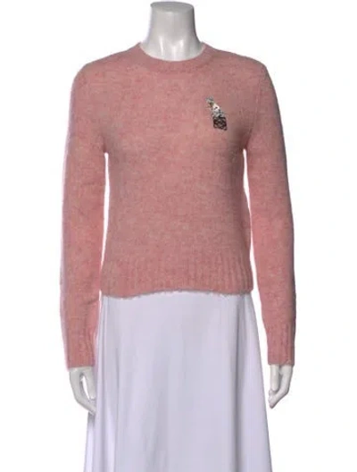 Pre-owned Loewe 2026 X Louis Wain Sweater In Pink