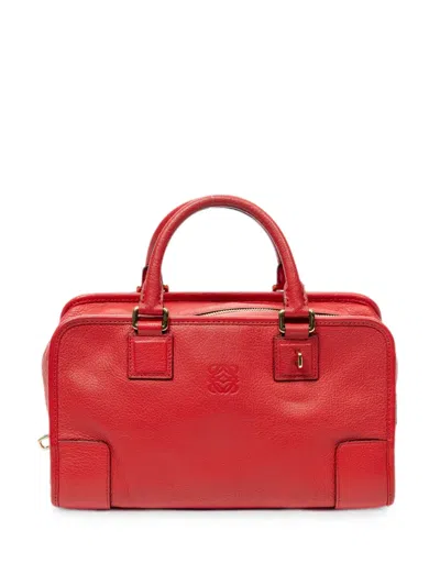 Loewe 28 Amazona Tote Bag In Red