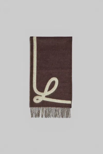 Loewe 28x180 Scarf In Brown