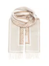 Loewe 30x160 Scarf Scarves And Foulards Beige In White