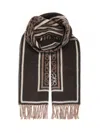 Loewe 30x160 Scarf Scarves And Foulards Brown In Brown