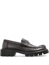 Loewe 50mm Lug-sole Loafers In Brown