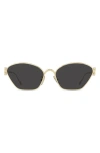 Loewe 57mm Cat Eye Sunglasses In Gold