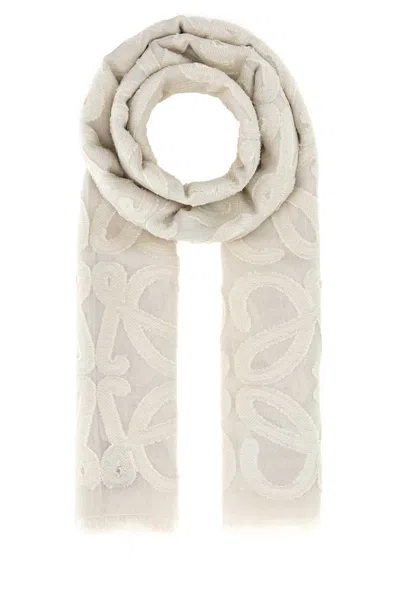 Loewe 62x180 Scarf In White