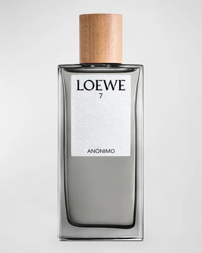 Loewe 7 Anonimo Eau De Parfum, 3.4 Oz. In White