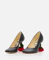 Loewe 90mm Decollete Toy Rose In Black