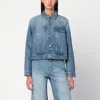 Loewe Trapeze Denim Jacket In Blue