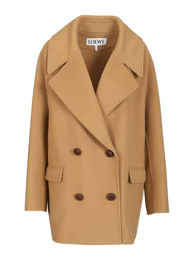 LOEWE SHORT WOOL COAT