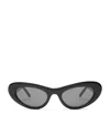 Loewe Acetate Cocktail Cat-eye Sunglasses In Black