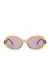 Loewe Acetate Mini Oval Slim Sunglasses