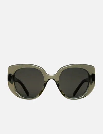 Loewe Acetate Sunglasses In Green