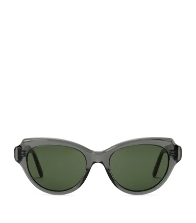 Loewe Acetate Swan Slim Sunglasses