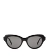 Loewe Womens Black Swan Cat-eye Acetate Sunglasses In Black