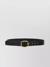 Loewe Adjustable Circular Logo Belt With Gold-tone Buckle