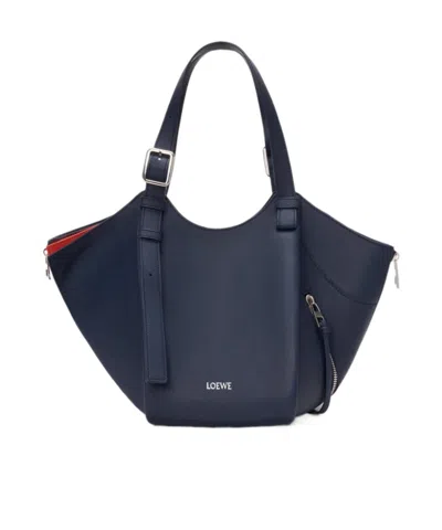 Loewe Adjustable Shoulder Bag In Blue