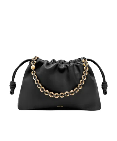 LOEWE LARGE FLAMENCO PURSE IN MELLOW NAPPA LAMBSKIN