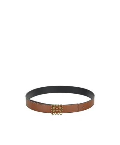 Loewe Adjustable Waist Belt In Black