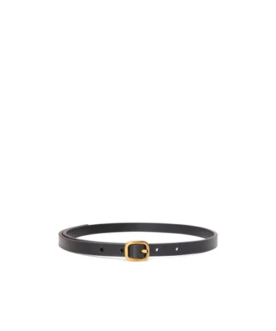 Loewe Adjustable Waist Belt In Black