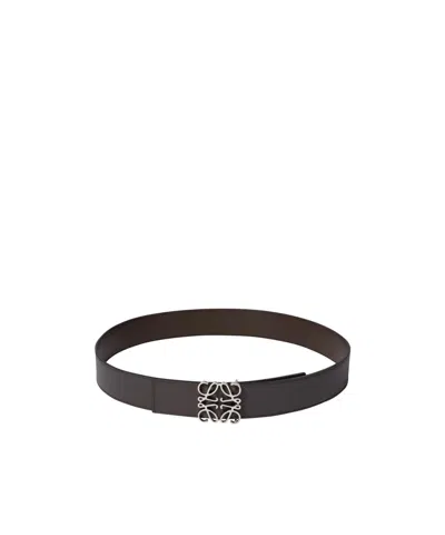 Loewe Adjustable Waist Belt In Black