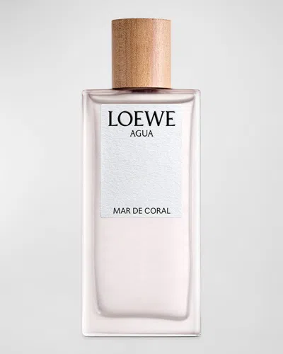 Loewe Agua Mar De Coral Eau De Toilette, 3.4 Oz. In White