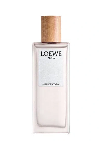 Loewe Agua Mar De Coral Eau De Toilette 50ml, Perfume, Fragrance, Aquatic And Refreshing, Tangerine, In White
