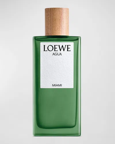 Loewe Agua Miami Eau De Toilette, 3.4 Oz. In White