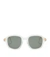 Loewe Alpha Slim Sunglasses In Beige