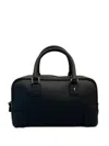 Loewe Amazona 23 Cropped Bag In Calfskin Nappa In Black