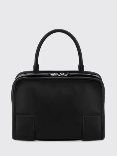 Loewe Amazona 180 Leather Bag In Purple
