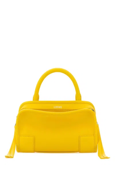 Loewe Amazona 180 Mini Bag In Yellow