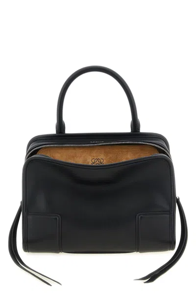 Loewe Mini Amazona 180 Bag In Soft Leather Skin For Woman In Black