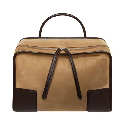 Pre-owned Loewe Amazona 180 Xl 'dark Oro/chocolate' | Brown | Men's Size Onesize