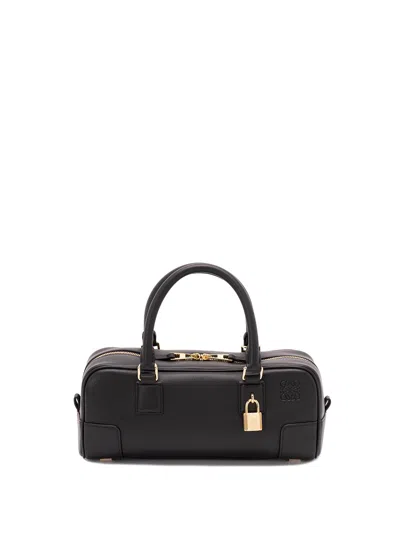Loewe `amazona 23` Cropped Bag In Black