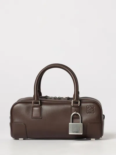 Loewe Amazona 23 Leather Bag In Brown