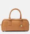 Loewe Amazona 23 Leather Tote Bag In Warm Desert