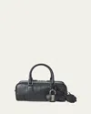 Loewe Amazona 23 Top-handle Bag In Leather In Black