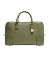Loewe Amazona 28 Bag In Nappa Calfskin In Green