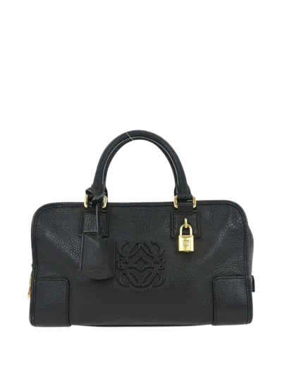 Pre-owned Loewe Amazona 28 Tote Bag In Black
