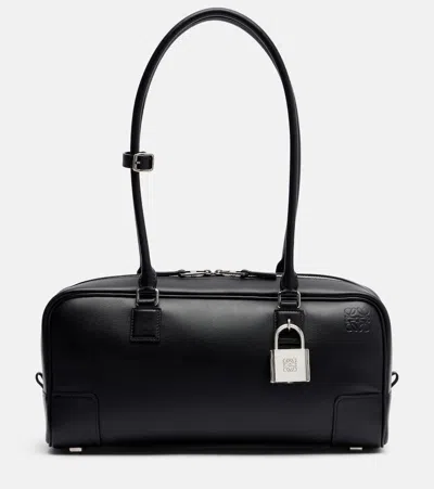 Loewe Amazona 31 Embellished Leather Shoulder Bag In Black