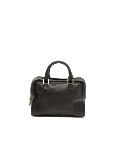 Loewe Amazona Leather Bag In Brown