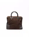 Loewe Amazona Suede Handbag
