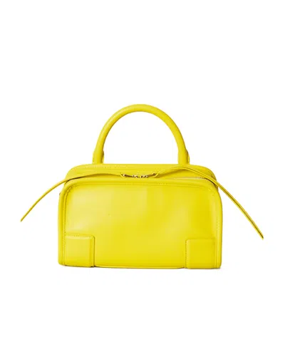 Loewe Amazona Zipper Mini Bag In Yellow