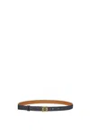 Loewe Anagram 2cm Belt In Black