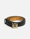 Loewe Anagram 2cm Belt In Black